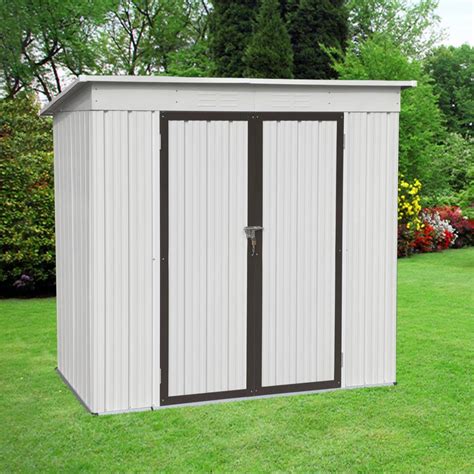 metal storage box 6ft|6x4 bike storage shed.